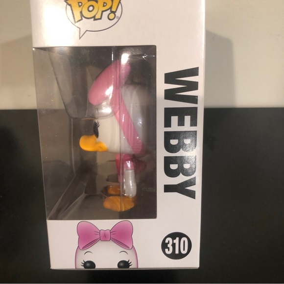 Funko pop Disney: DuckTales - Webby 3.75" Funko Vinyl NIB - Picture 3 of 6
